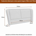 Ver imagem 5 de Cama Japonesa Queen com Cabeceira Seo Estrutura Madeira Veludo Avelã Sallar Home