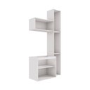 Ver imagem 2 de Conjunto para Banheiro Kappesberg Celeste 5 Peças Branco/azul 116,5cm