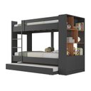 Ver imagem 4 de Treliche com Estante 2 Portas 6 Nichos