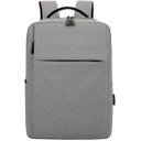 Ver imagem 1 de Mochila Executiva Cinza Impermeável Notebook 15.6 Cinza