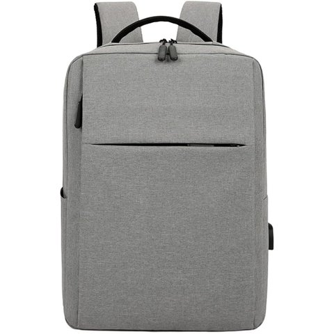 Mochila Executiva Cinza Impermeável Notebook 15.6 Cinza
