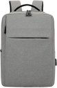 Ver imagem 1 de Mochila Executiva Cinza Impermeável Notebook 15.6 Cinza