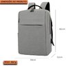 Mochila Executiva Cinza Impermeável Notebook 15.6 Cinza - 2