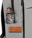 Ver imagem 5 de Mochila Executiva Cinza Impermeável Notebook 15.6 Cinza