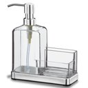 Ver imagem 5 de Organizador de Pia Elegance Suprema Porta Esponja Sabão Natural