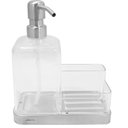 Ver imagem 1 de Organizador de Pia Elegance Suprema Porta Esponja Sabão Natural