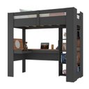 Ver imagem 6 de Cama Alta Multifuncional com Escrivaninha Penteadeira