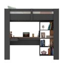 Ver imagem 5 de Cama Alta Multifuncional com Escrivaninha Penteadeira