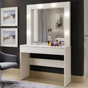 Ver imagem 2 de Penteadeira Camarim Requinte 1 Gaveta Mavaular Off White
