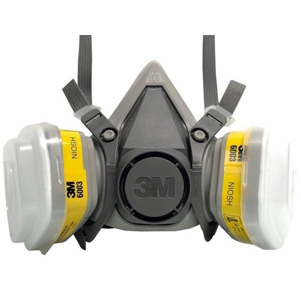 Kit Respirador Mascara 6200 Serviços Gerais 3M - 1