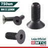 PARAFUSO SEXTAVADO INTERNO ALLEN M4 X 10MM C. CHATA - 750pçs - 2
