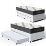 Cama Box com Colchao de Espuma D33 Ortobom Airtech 100 + Auxiliar de Espuma Unique Solteiro 88cm - 1