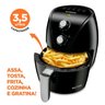 Fritadeira sem Óleo Air Fryer 3,5l 220v 1500w Af-31 Mondial - 3