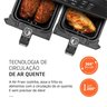 Fritadeira Air Fryer Dual Duplo Cesto 8l 2000w 127v Afd-01-bi Mondial - 6