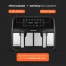 Fritadeira Air Fryer Dual Duplo Cesto 8l 2200w 220v Afd-01-bi Mondial - 10