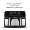 Fritadeira Air Fryer Dual Duplo Cesto 8l 2200w 220v Afd-01-bi Mondial - 9