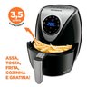 Fritadeira sem Óleo Air Fryer Digital 3,5l 1500w 127v Af-30-di Mondial - 6