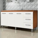 Ver imagem 2 de Balcao sem Tampo para Pia 150cm 9130 Savana Off White Mobbs
