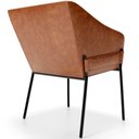 Ver imagem 7 de Kit 3 Cadeiras para Sala de Jantar Estar Living Olívia L02 Couríssimo Camel - Lyam Decor
