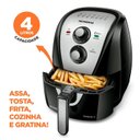 Ver imagem 3 de Fritadeira Sem Óleo Air Fryer 4L 1500W 127V - AFN-40-BI Mondial