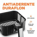Ver imagem 6 de Fritadeira Sem Óleo Air Fryer 4L 1500W 127V - AFN-40-BI Mondial