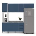Ver imagem 3 de Armário de Cozinha Modulada 4 Peças 240cm sem Tampo 250054 Meena Politorno
