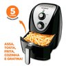 Fritadeira sem Óleo Air Fryer 5l 1900w 127v - Afn-50-bi Mondial - 2