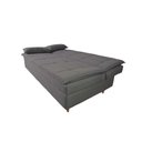 Ver imagem 2 de Sofá Cama 3 Lugares 197cm Soho Suede Cinza Herrero Decor