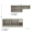 Ver imagem 4 de Cozinha Compacta 4 Peças em MDF com Tampo Fineze Areia