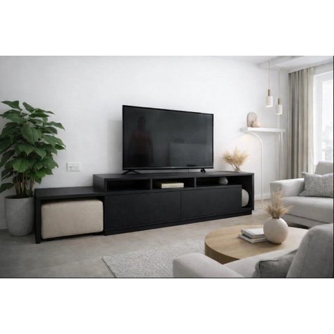 Rack para Sala TV Home em MDF Alto Padrão