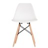 Conjunto Mesa com 4 Cadeiras Eames Pp Espresso Móveis - 7