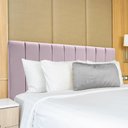 Ver imagem 2 de Cabeceira Cama Casal Veludo Premium