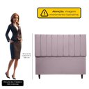 Ver imagem 5 de Cabeceira Cama Casal Veludo Premium