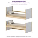 Ver imagem 5 de Cama Solteiro Reversível New Garden Casatema MadeiraOriginals