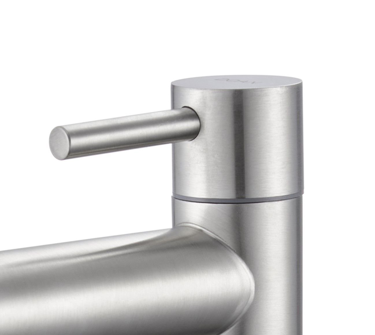 Torneira Banheiro Bica Baixa Metal Inox Mesa Nox18 Doan - 2