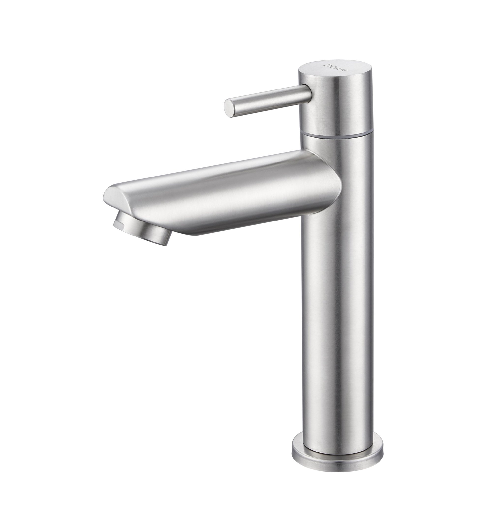 Torneira Banheiro Bica Baixa Metal Inox Mesa Nox18 Doan - 1