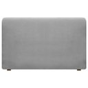 Ver imagem 4 de Kit Cama Box King Size + Cabeceira Orgânica Moscou 195cm Bouclê - Sofa Store:bouclê Cinza Claro