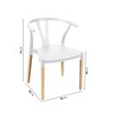 Ver imagem 2 de Cadeira de Jantar Wishbone Yescasa