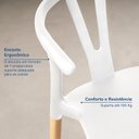 Ver imagem 3 de Cadeira de Jantar Wishbone Yescasa