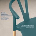 Ver imagem 3 de Cadeira de Jantar Wishbone Yescasa