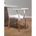 Ver mais imagens de Conjunto 2 Cadeiras Polipropileno Wishbone Yescasa Branco