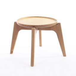 Mesa Lateral Bandeja Mel Escuro 35 Cm X 32 Cm - 3