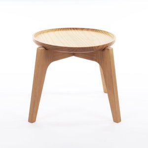 Mesa Lateral Bandeja Mel Escuro 35 Cm X 32 Cm