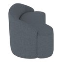 Ver imagem 5 de Sofá 4 Lugares para Sala de Estar Living 230cm Theo D06 Linho Mescla Chumbo - Mpozenato