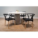 Ver imagem 3 de Conjunto 4 Cadeiras Polipropileno Wishbone Yescasa