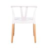 Conjunto 4 Cadeiras Polipropileno Wishbone Yescasa - 2