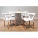 Ver imagem 3 de Conjunto 4 Cadeiras Polipropileno Wishbone Yescasa