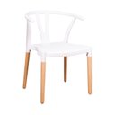 Ver imagem 5 de Conjunto 4 Cadeiras Polipropileno Wishbone Yescasa Branco