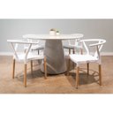 Ver imagem 3 de Conjunto 4 Cadeiras Polipropileno Wishbone Yescasa Branco