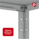 Ver imagem 6 de Estante para Livros com Estrutura Metálica 5 Prateleiras